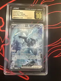 Kyurem ex SIR #165/086. CGC Pristine 10. Black Bolt. Pokemon TCG. - Image 1