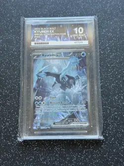 Kyurem EX 165/086 Black Bolt SIR ACE 10 GEM MINT Pokemon TCG - Image 1