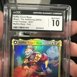 Kefka, Court Mage Foil M0231 Final Fantasy MTG Magic The Gathering CGC 10 🔥 - Image 4