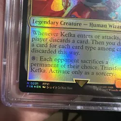 Kefka, Court Mage Foil M0231 Final Fantasy MTG Magic The Gathering CGC 10 🔥 - Image 5