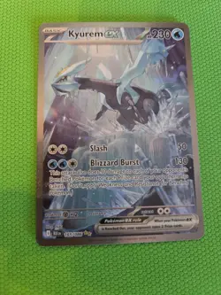 Pokemon TCG Black Bolt Kyurem EX SIR 165/086 Pack Fresh! - Image 1