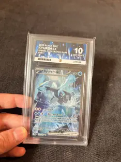 Pokemon TCG Kyurem EX Card Sir Scarlet Violet Black Bolt Ace 10 165/086 - Image 1