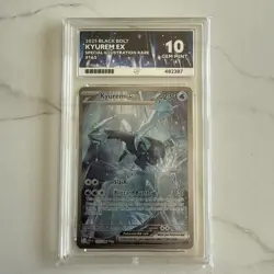 Pokemon TCG Kyurem EX Card Sir Scarlet Violet Black Bolt Ace 10 165/086 - Image 1