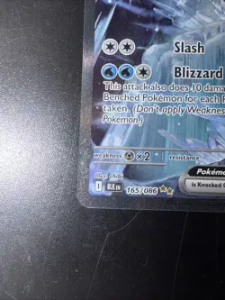 Pokemon TCG Kyurem EX Card 165/086 Sir Scarlet Violet Black Bolt - Image 5