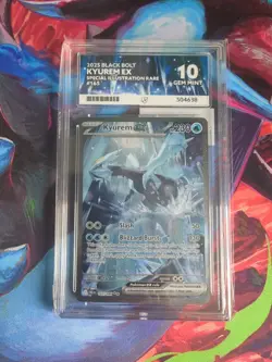 Pokemon TCG Kyurem EX Card Sir Scarlet Violet Black Bolt Ace 10 165/086 - Image 1