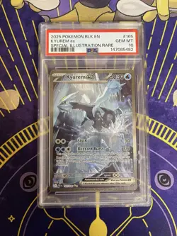 Kyurem EX Card 165/086 English Black Bolt SIR PSA 10 Gem Mint Pokemon TCG PSA 10 - Image 1