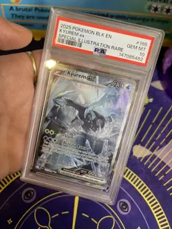 Kyurem EX Card 165/086 English Black Bolt SIR PSA 10 Gem Mint Pokemon TCG PSA 10 - Image 2