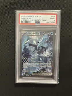 PSA 9 Kyurem ex 165/086 Black Bolt SIR Pokemon TCG - Image 1