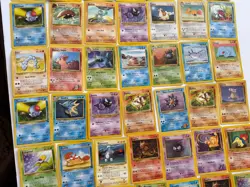 Pokemon Vintage 50 Cards 1999 Base Set Regular Lot Nice - Image 2