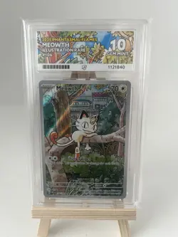 ACE 10 2026 Meowth 106/094 Phantasmal Flames Illustration Rare Pokemon TCG Card - Image 1