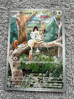 Meowth | 106/094 | Phantasmal Flames | Illustration Rare | Pokemon TCG - Image 1