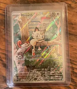 Meowth | 106/094 | Phantasmal Flames | Illustration Rare | Pokemon TCG - Image 1