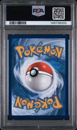 Pokemon TCG Meowth 106/094 Phantasmal Flames EN IR Holo PSA 10 - Image 2
