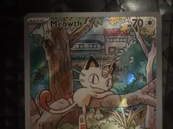Meowth 106/094 Mega Evolution Phantasmal Flames English Pokemon Card TCG IR - Image 3