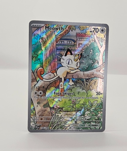 Meowth 106/094 Phantasmal Flames Illustration Rare Pokemon TCG Combined Postage - Image 1