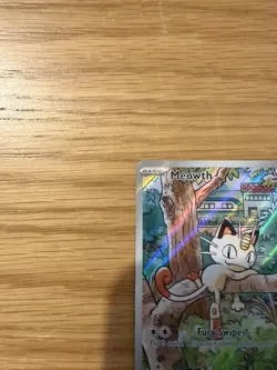 Pokemon TCG - Meowth 106/094 - Phantasmal Flames Illustration Rare - NM - Image 3