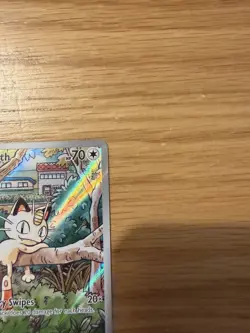 Pokemon TCG - Meowth 106/094 - Phantasmal Flames Illustration Rare - NM - Image 4