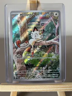 Meowth 106/094 IR Phantasmal Flames NM/M Pokemon TCG - Image 3