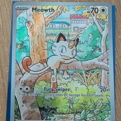 Meowth IR Pokemon TCG Phantasmal Flames 106/094 - Image 1