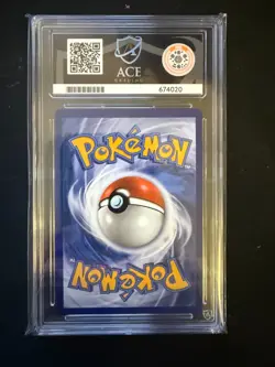 Pokemon TCG ACE 10 Meowth 106/094 – Phantasmal Flames – IR – Perfect Subgrades - Image 3