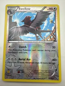 Swellow 71/108 Roaring Skies Reverse Holo Pokemon Tcg - Image 1