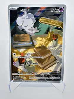 Espurr 095/088 Me03: Perfect Order Holo Pokemon Near Mint - Image 1