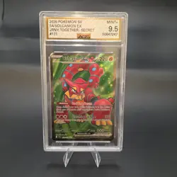 2025 Pokemon SV Journey Together Volcanion ex #171/159 AGS 9.5 MINT+ - Image 1