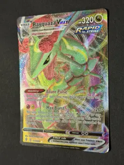 Rayquaza VMAX 111/203 Evolving Skies Ultra Rare Pokemon Card LP - Image 2