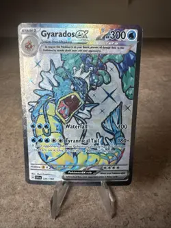 Gyarados ex 225/198 Full Art Ultra Rare Scarlet & Violet Pokemon English NM - Image 1