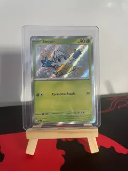 Snover - 100/091 - S&V Paldean Fates - Pokemon TCG Card Baby Shiny NM Rare - Image 1
