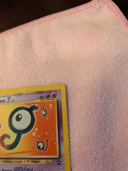Unown [J] 38 Promo Wizards Black Star Promo Vintage WOTC Pokemon TCG Card - Image 4