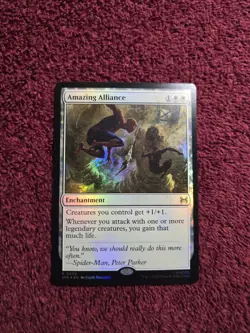 Amazing Alliance 0002 Foil Marvels Spider-Man - Image 1