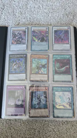 YuGiOh Binder Collection 115 Cards - Mix Rarity And Sets NM - Image 1
