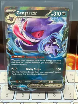 The Pokemon Company Gengar ex 104/162 SV05 Temporal Forces DR Holo EN 2024 - Image 1