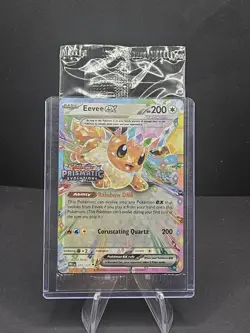 Eevee ex Prismatic Evolutions Holo Promo 075/131 English Pokemon TCG 2025 - Image 1