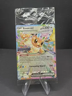 Eevee ex Prismatic Evolutions Holo Promo 075/131 English Pokemon TCG 2025 - Image 2