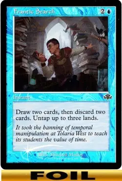 1x - Frantic Search - [SELECT] - CMM/DMR - C NM MTG - Image 2