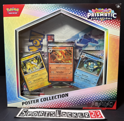 Pokemon TCG SV8.5 Prismatic Evolutions Poster Collection Box Factory NEW IN HAND - Image 1