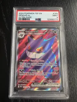 Pokemon TCG Gengar EX Temporal Forces Ultra Rare PSA 9 - Image 1