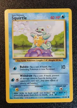 BASE POKEMON STARTER Pikachu Charmander Bulbasaur Squirtle PSA 9/10U GEM MINT - Image 3