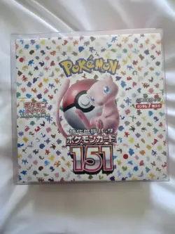 Pokemon TCG Scarlet Violet 151 BOOSTER BOX Japanese New/ Unopened (*no wrap*) - Image 1