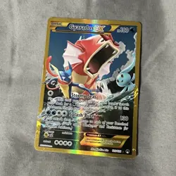 Gyarados EX 26/122 XY BREAKpoint Full Art Holo Ultra Rare Pokemon TCG EN 2016 - Image 1