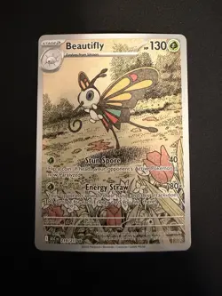 2026 Pokemon Ascended Heroes Beautifly Illustration Rare #219/217 - Image 1