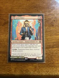 1 x Gwen Stacy - Marvel's Spider-Man - NM-Mint - MTG - Image 1