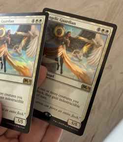 MTG FOIL Angelic Guardian X2 & Death Barron X2 2019 NM - Image 3