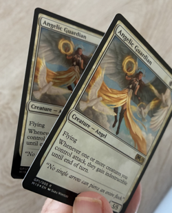 MTG FOIL Angelic Guardian X2 & Death Barron X2 2019 NM - Image 4