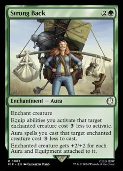 MTG Universes Beyond: Fallout - Strong Back - Image 1