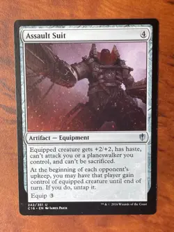 Assault Suit MTG Magic the Gathering Card NM Near Mint C16 - Image 1