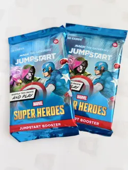 Magic the Gathering Marvel Super Heroes Jumpstart Booster Packs (2 Packs) - Image 1