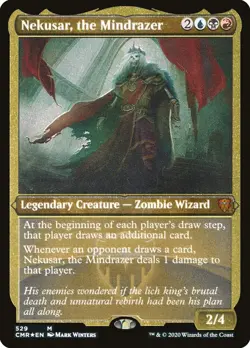 Nekusar, the Mindrazer (Etched) [Commander Legends] Lightly Played Foil - Image 1